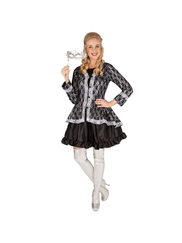 tectake Zauberhaftes Kleid, schwarz/silber