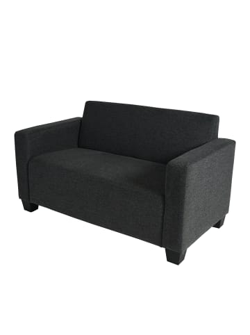 MCW 2er Sofa Moncalieri, Anthrazit-grau