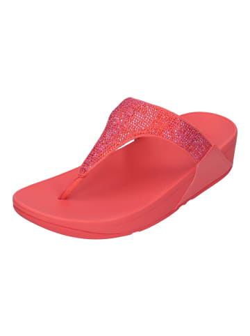 fitflop Zehentrenner Lulu CRYSTAL  in rosa