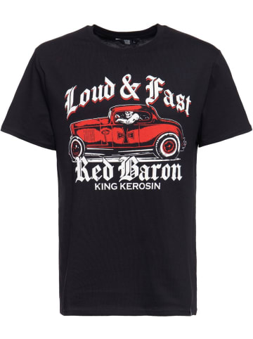 King Kerosin T-Shirt in Schwarz