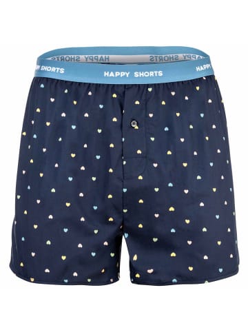 Happy Shorts Web-Boxershorts 3er Pack in Hearts/Bear On Stripes/Bus