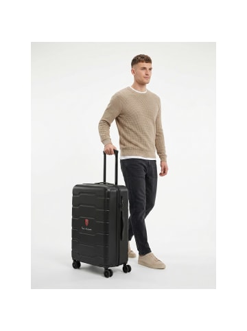 Tonino Lamborghini Bologna 4 Rollen Trolley M 67 cm in black