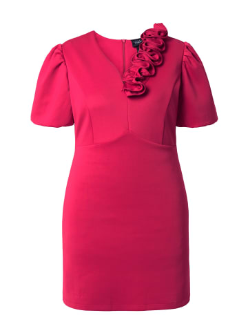 Ulla Popken Midikleid in magenta