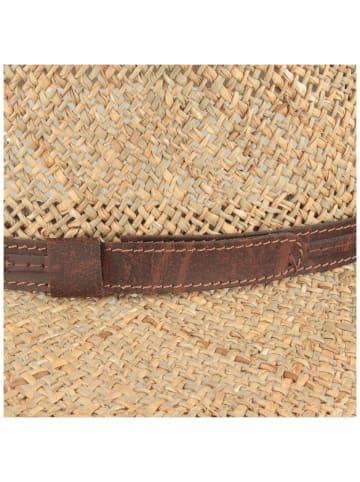 BREITER Strohhut in beige