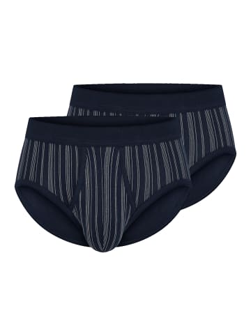 Schiesser Slip / Unterhose Original Classics Feinripp in Dunkelblau