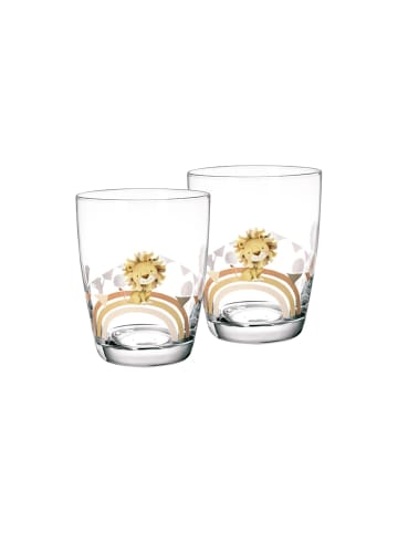 Villeroy & Boch 2er Set Kindergläser Roar like a Lion 150 ml in transparent