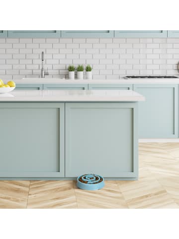 relaxdays 10 x Anti Schling Napf in Blau - 400 ml