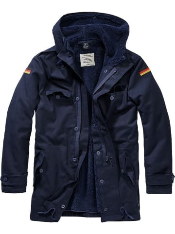 Brandit Parka "Bw Parka Flag" in Blau