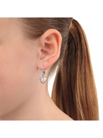 Amor Ohrhänger Silber 925, rhodiniert in Silber
