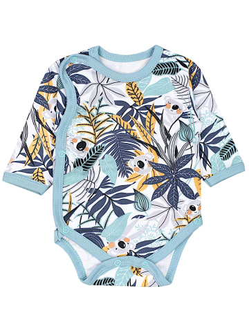 TupTam Baby Langarm Wickelbody im 5er Set in orange