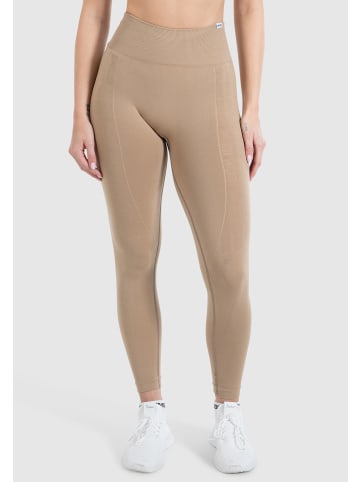 SMILODOX Leggings Layne in Hellbraun