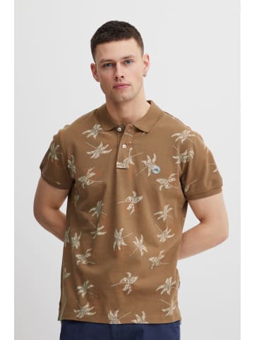 BLEND Poloshirt BHPolo - 20715467  Modisches Poloshirt mit 2-Knopf-Form in Braun