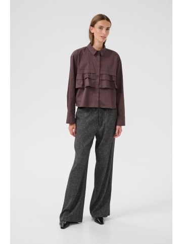 Karen By Simonsen Langarm - Hemd KBUshi Baggy fit in Huckleberry