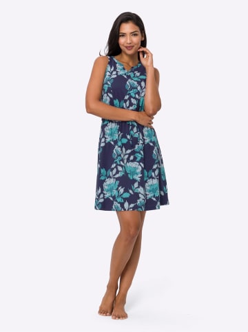 Sieh an! Sommerkleid in marine-bedruckt