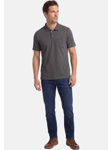 Redmond Poloshirt Basic in Dunkelgrau