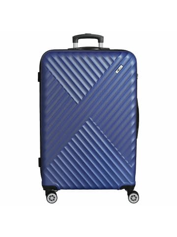 Paradise by CHECK.IN Kingston - 4-Rollen-Trolley 77 cm (lila) in blau