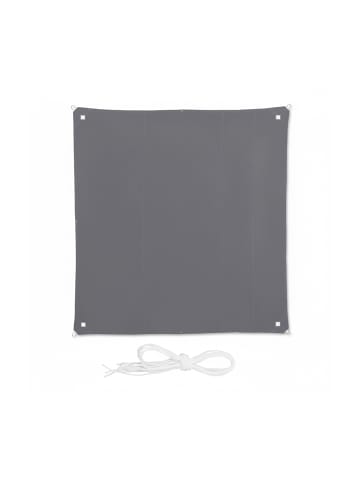 relaxdays Sonnensegel in Grau - (B)500 x (T)500 cm