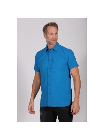 Maul Sport Irschenberg XT - 1/2 Hemd elas in Blau3064