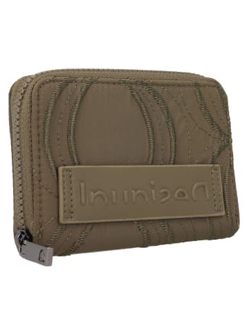 Desigual Geldbörse 14 cm in khaki