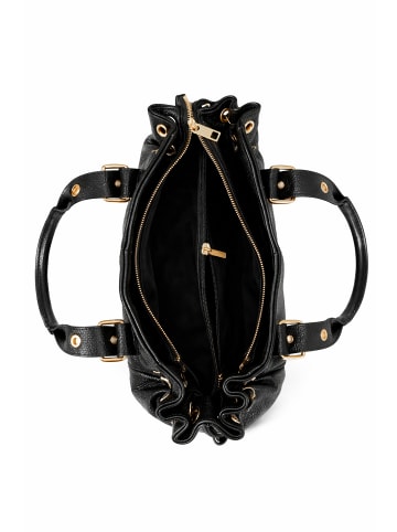collezione alessandro Schultertasche " Bergamo " in schwarz