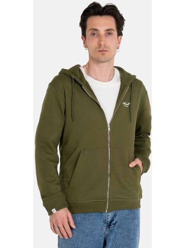 Reell Hoodie "Staple Terry Zip Hoodie" in Grün