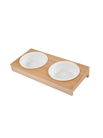 Love Story Hundenapf in beige