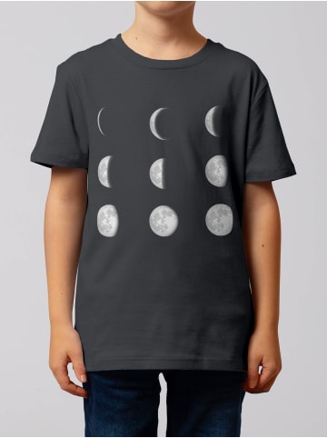 wat? Apparel T-Shirt Moonphases in Grau