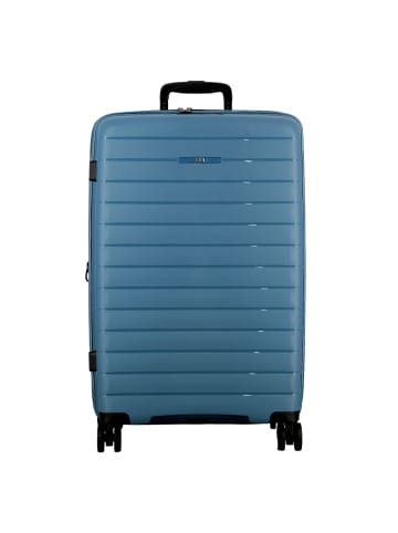 Jump Striper 4 Rollen Trolley 68 cm mit Dehnfalte blue