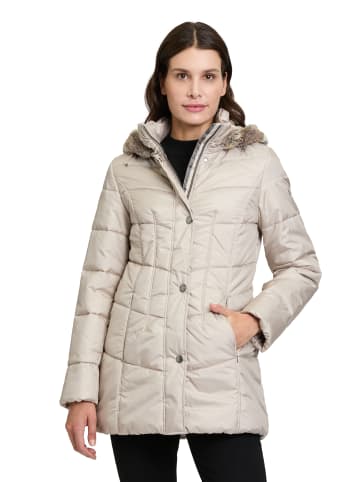 Betty Barclay Outdoorjacke mit Kapuze in Silver Cloud