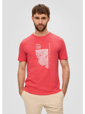 s.Oliver T-Shirt kurzarm in Rot