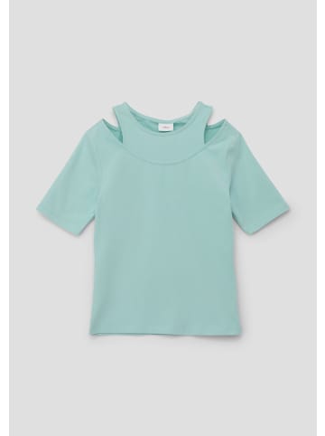s.Oliver T-Shirt in 6068_ozeangrün
