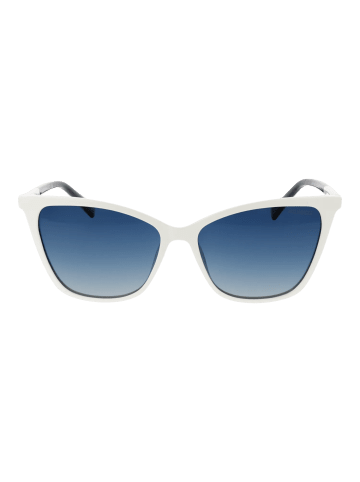 Skechers Frauen Sonnenbrille Katzenauge Weiß