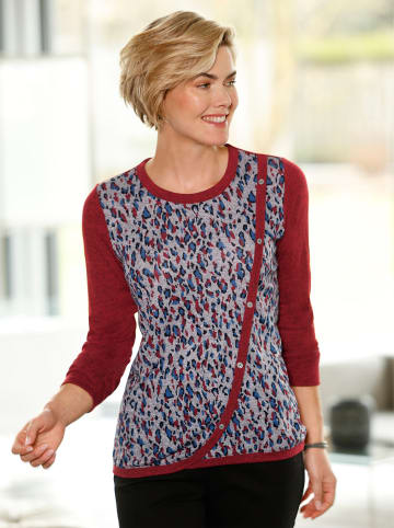 WITT WEIDEN Shirt in kirsche-meliert