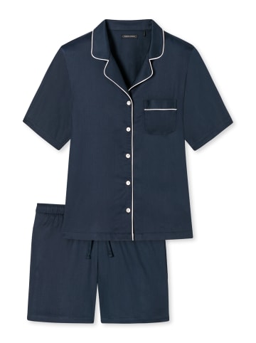 Schiesser Pyjama Selected! Premium in Dunkelblau