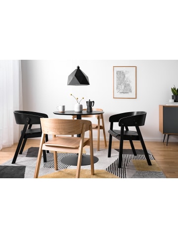 home24 Pendelleuchte Armour in Schwarz