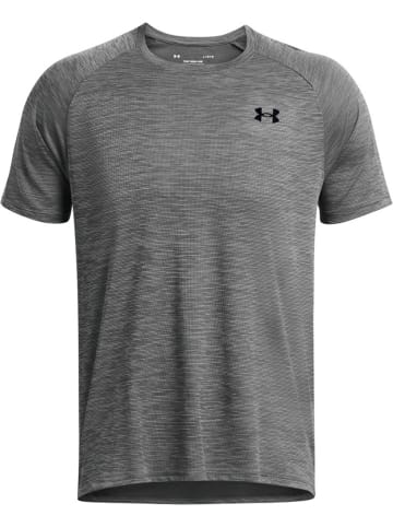 Under Armour Sportshirt "Ua Tech Textured Ss" in Grau