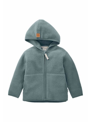 Hessnatur Fleece-Jacke in atlantikblau