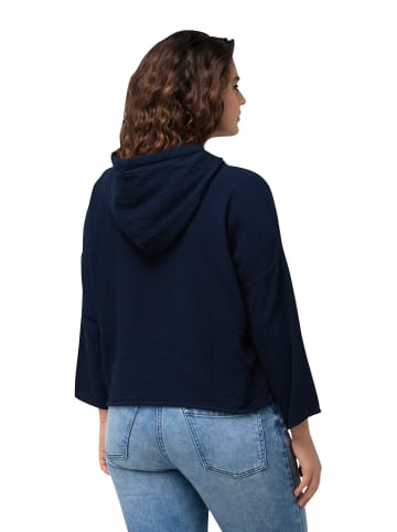 Ulla Popken Bluse in tintenblau