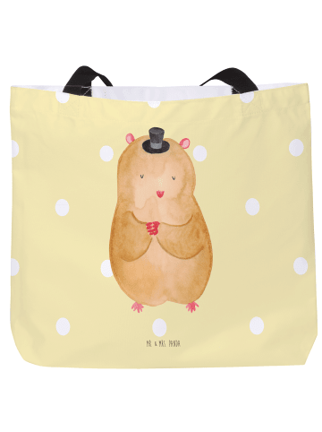 Mr. & Mrs. Panda Beuteltasche Hamster Hut ohne Spruch in Gelb Pastell