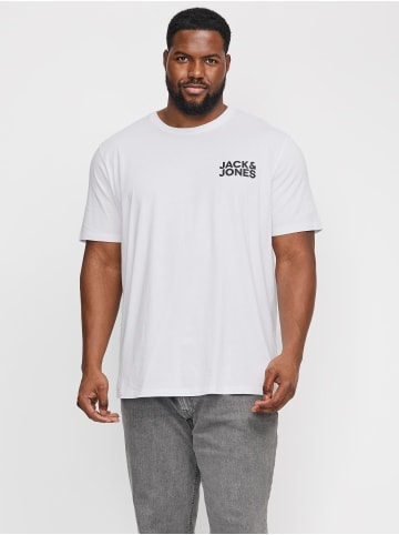JACK & JONES PLUS T-shirt in White 3