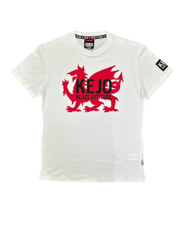 KEJO T-Shirt 505A3MXOS0XMD Weiß