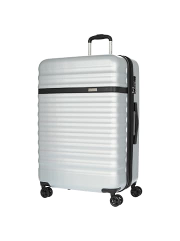 Bugatti Corium 4-Rollen-Trolley Hard-Top Case 75 cm in silber