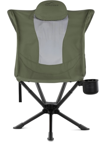 Normani Outdoor Sports Campingstuhl mit Getränkehalter Burnaby in Oliv