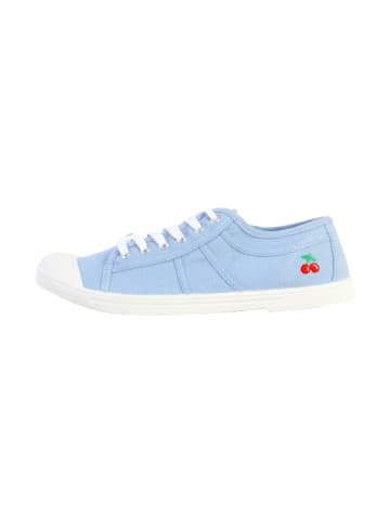 Le Temps des Cerises Schnürsenkel-Tennis Basic 02 Blau