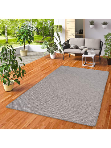 In- & Outdoor Teppich Beidseitig Newport Modern in grau