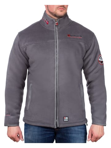 Geographical Norway Geographical Norway Regular Fit Jacke Norwegen-Fahne Ubolt Dark-Grey-Black S