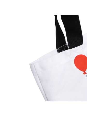 Mr. & Mrs. Panda Reisetasche Igel Luftballon ohne Spruch in Weiß