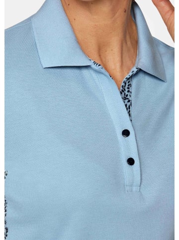 GOLDNER Poloshirt in hellblau