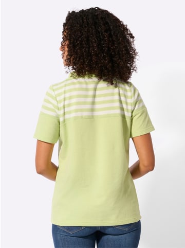 WITT WEIDEN Sweatshirt in pistazie-ecru