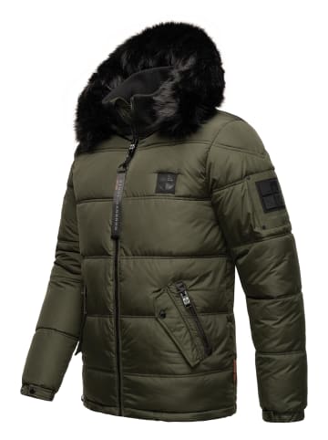 STONE HARBOUR Winterjacke Zarlaan in Olive